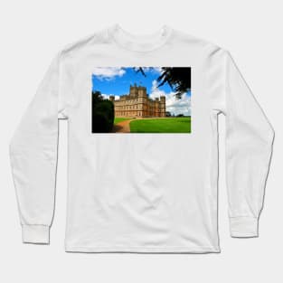 Highclere Castle Downton Abbey England United Kingdom Long Sleeve T-Shirt